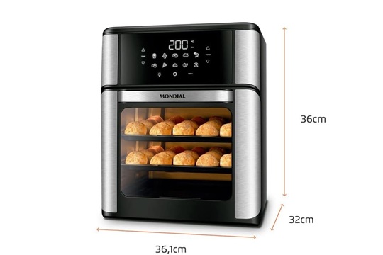 Air Fryer Oven 12L da Mondial